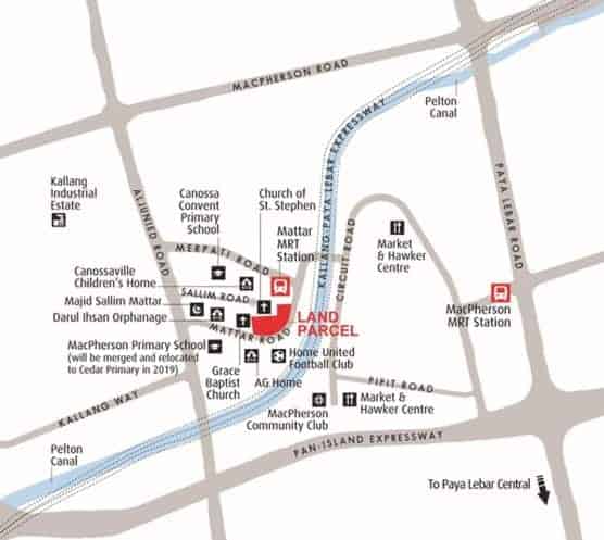 Mattar Road New Condo 3 Matter Road New Condo Location