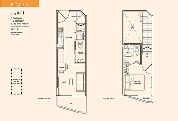 Guillemard Suites Floor Plan