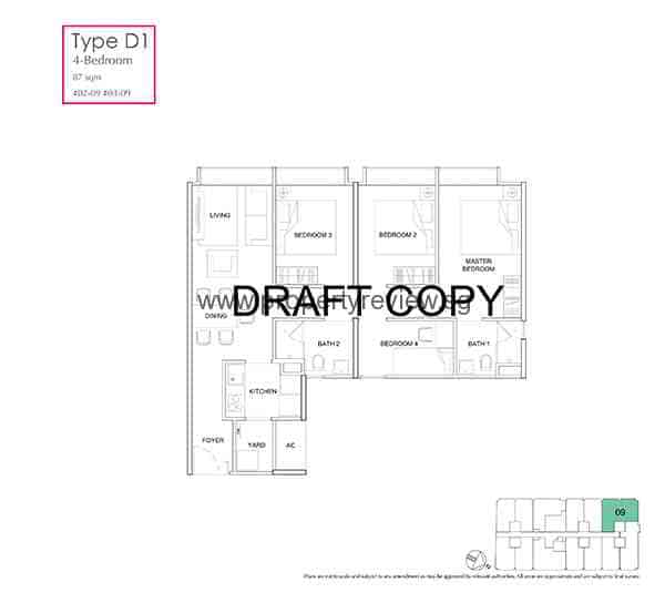 183 Longhaus 4 Bedrooms Floor Plan