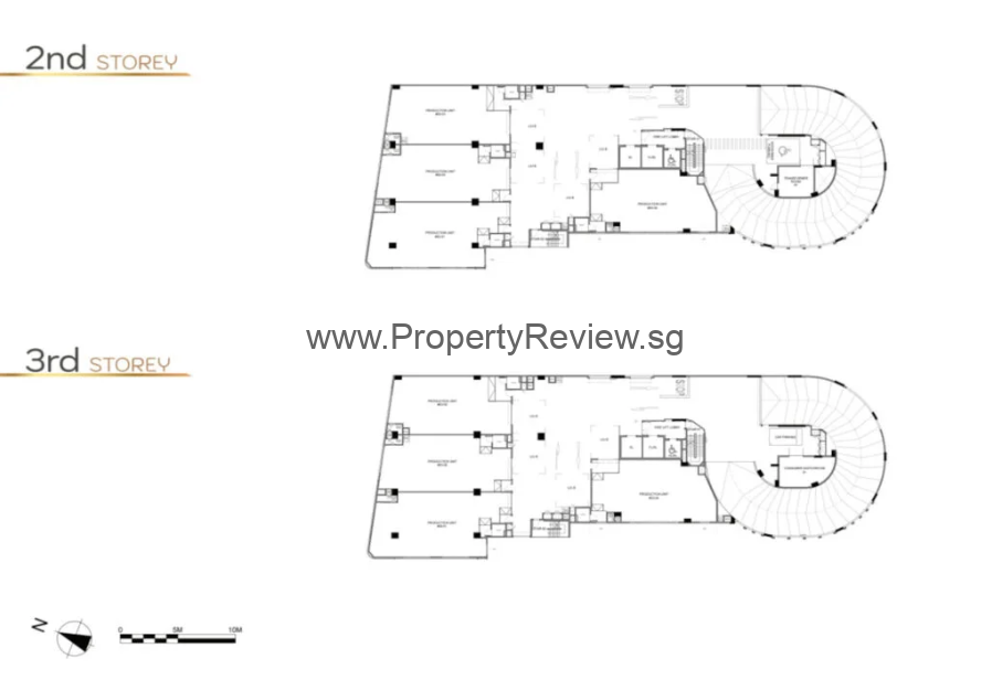 Tai Seng Hub 8 2nd and 3rd storey floor plan