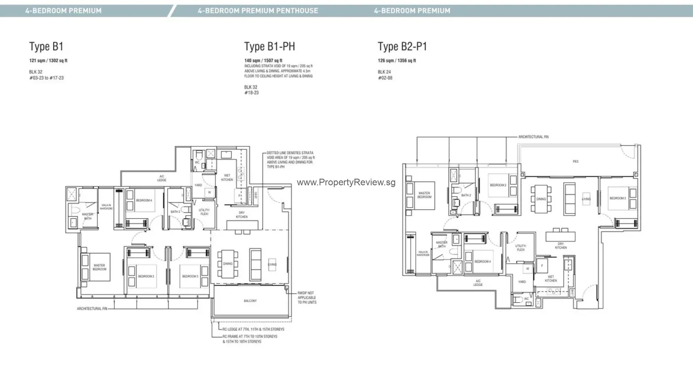 Wynwood Grand EC 9 Piermont Grand — 4-Bedroom Premium (CDL reference layout, not Wynwood Grand).