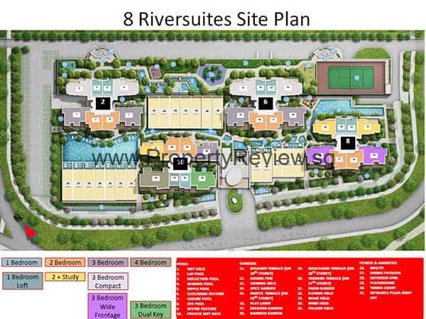 8 Riversuites 4 8 Riversuites Site Plan