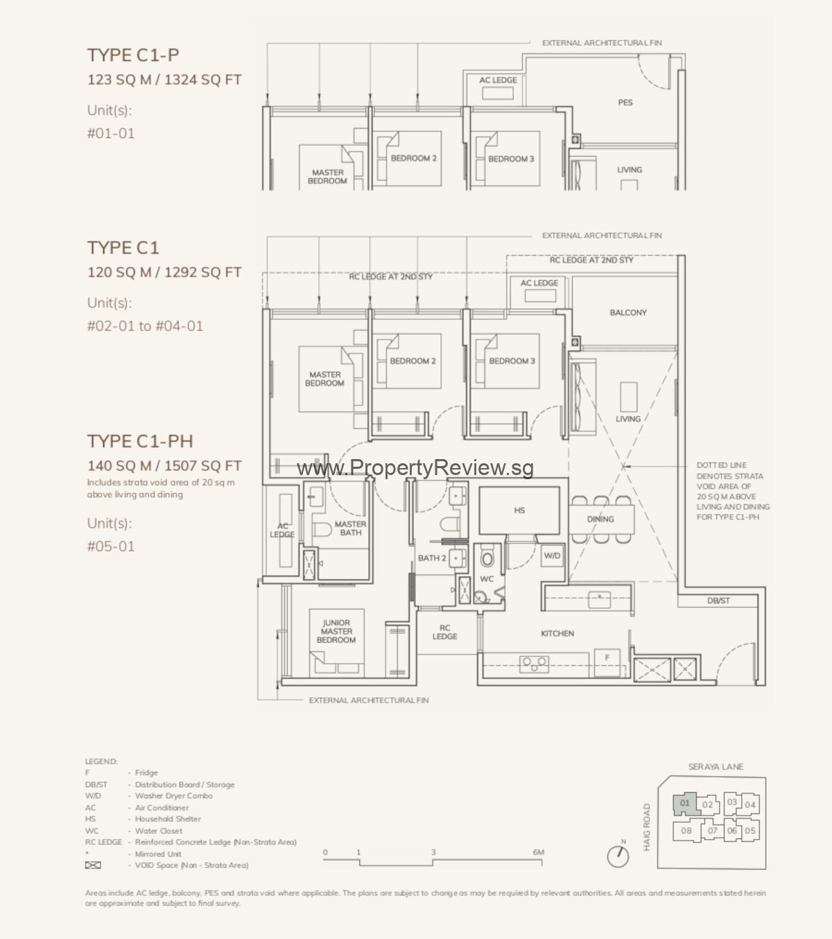 Ardor Residence 4 Bedrooms Floor Plan