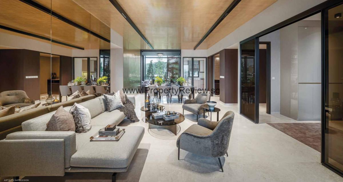 Arina East Residences Living Room 2