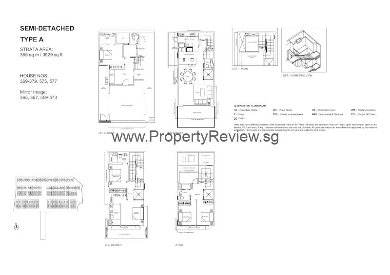 Belgravia Ace Floor Plan - Semi D - Type A
