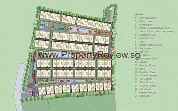 Belgravia Villas Site Plan