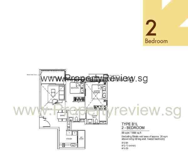 bellewoods floor plan 2 bedrooms