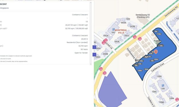 URA launched Tender for De Souza Avenue and Canberra Crescent GLS Site