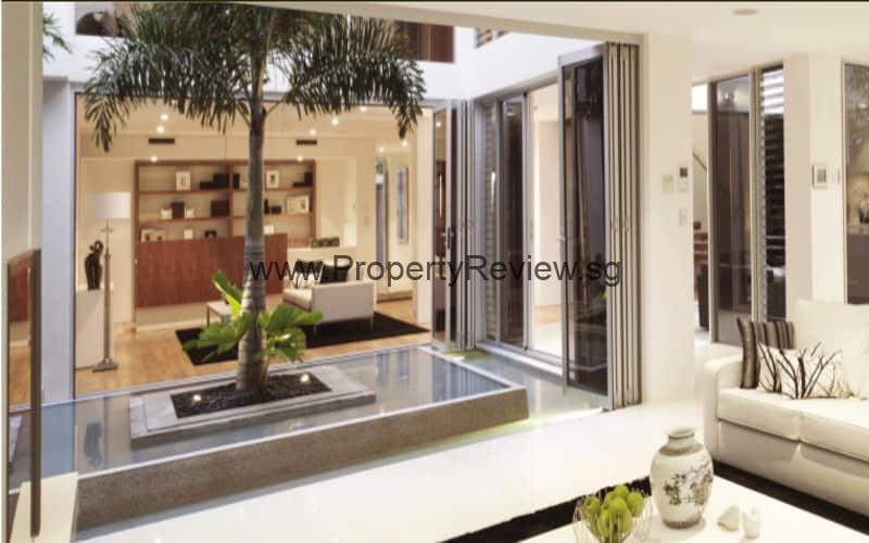 Cashew Green Living Room 2