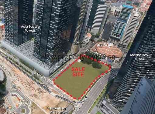 URA Launches Tender for Marina Bay White Site
