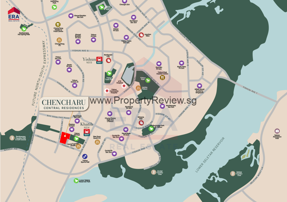 Chencharu Central Residences 5 Chencharu_location