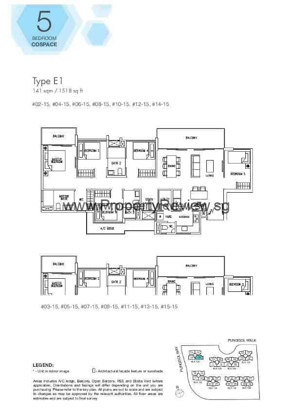ecopolitan ec floor plan 5 bedrooms