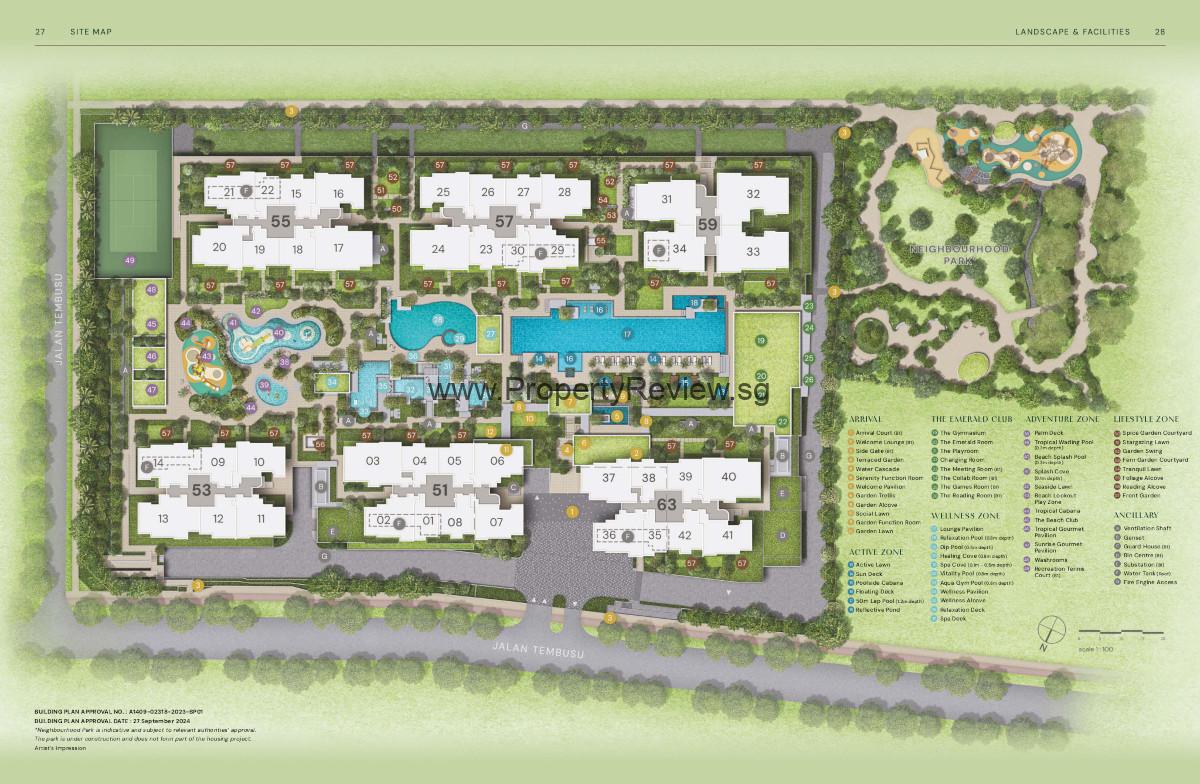 Emerald of Katong Sitemap