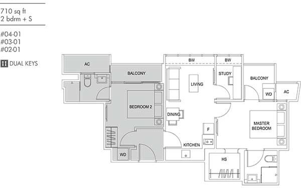 Dual Key Condo