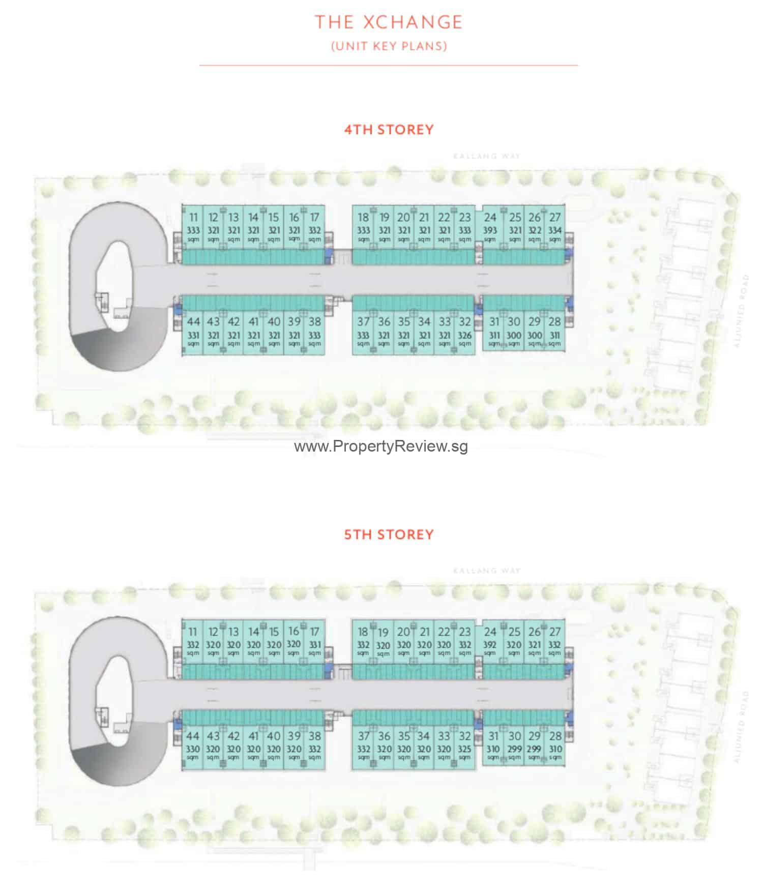 Gourmet Xchange Level 4 and 5 Floor Plan