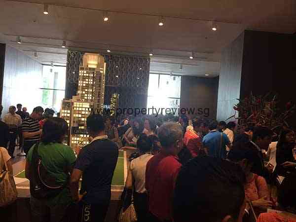 Highline Residences queue until "Ho Lang" 2 Highline Residences Showflat Preview