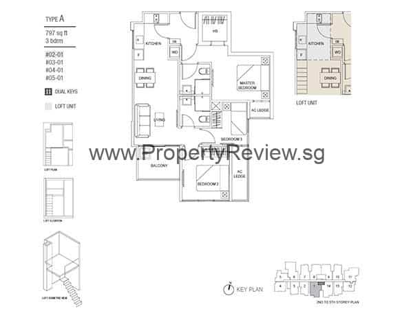 Hills TwoOne Floor Plan