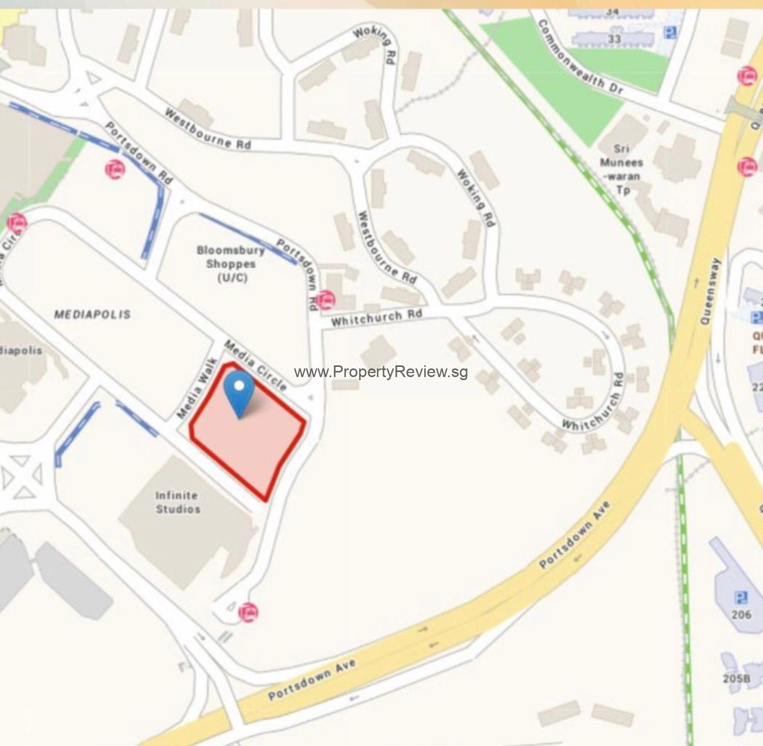 Hudson Place Residences 1 Hudson Place Residences Location