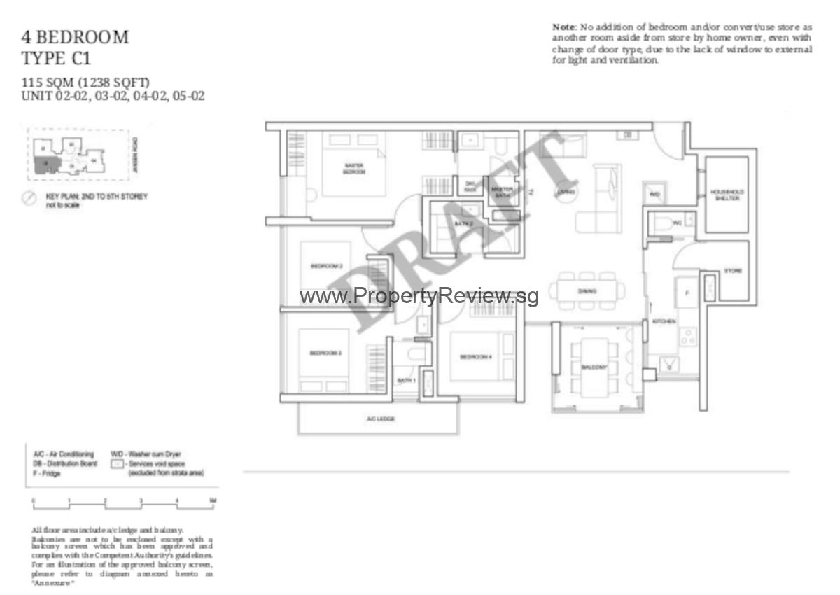 Jansen House 11 Jansen House 4 Bedrooms Floor Plan