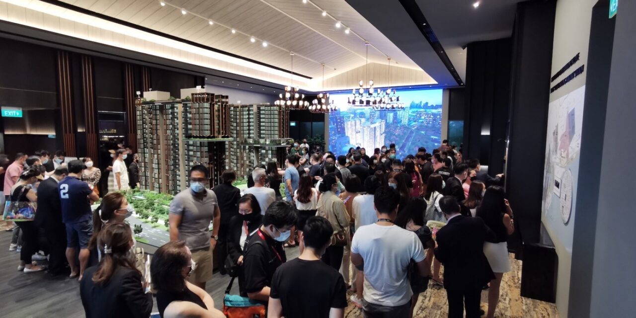 LIV@MB Sold more than 75% at an average of $2,387psf