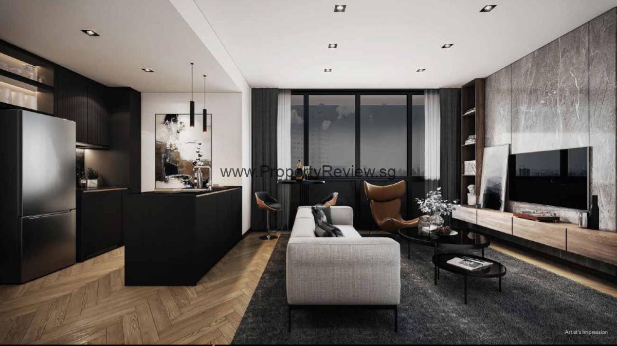 Lavender Residence Living Room 2