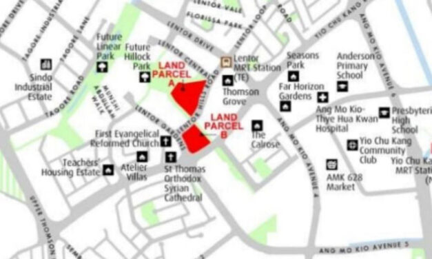 Lentor Hill Road and Jalan Tembusu Site up for Sale
