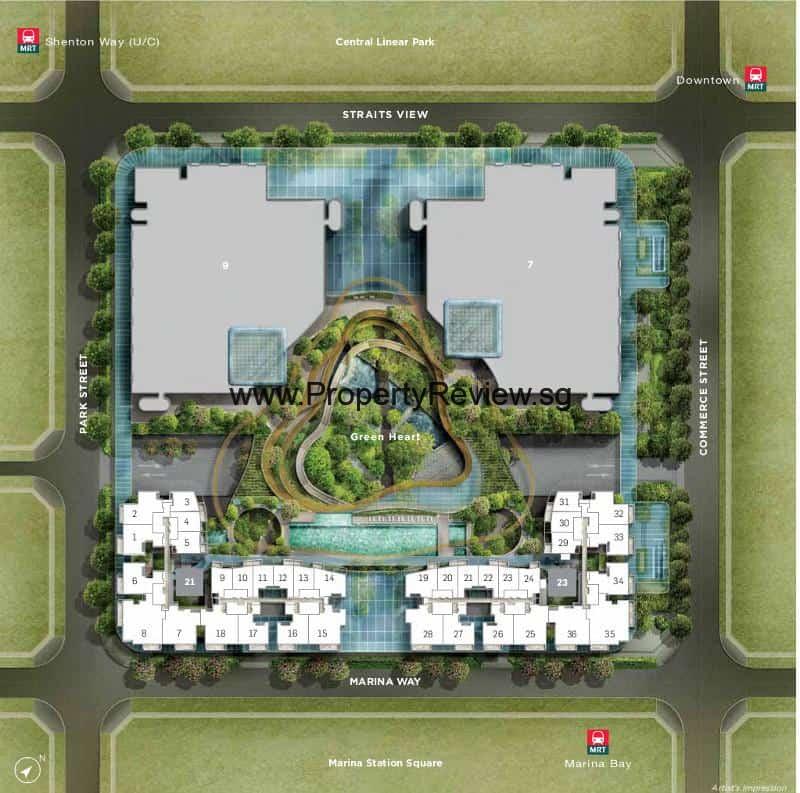 Marina One Residences Sitemap