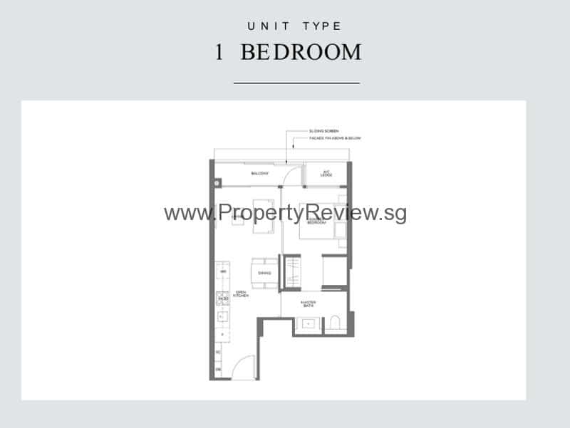 Meyer Mansion 1 Bedroom Floor Plan