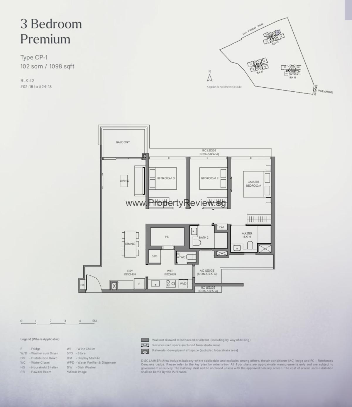 Nava Grove 3 Bedrooms Floor Plan
