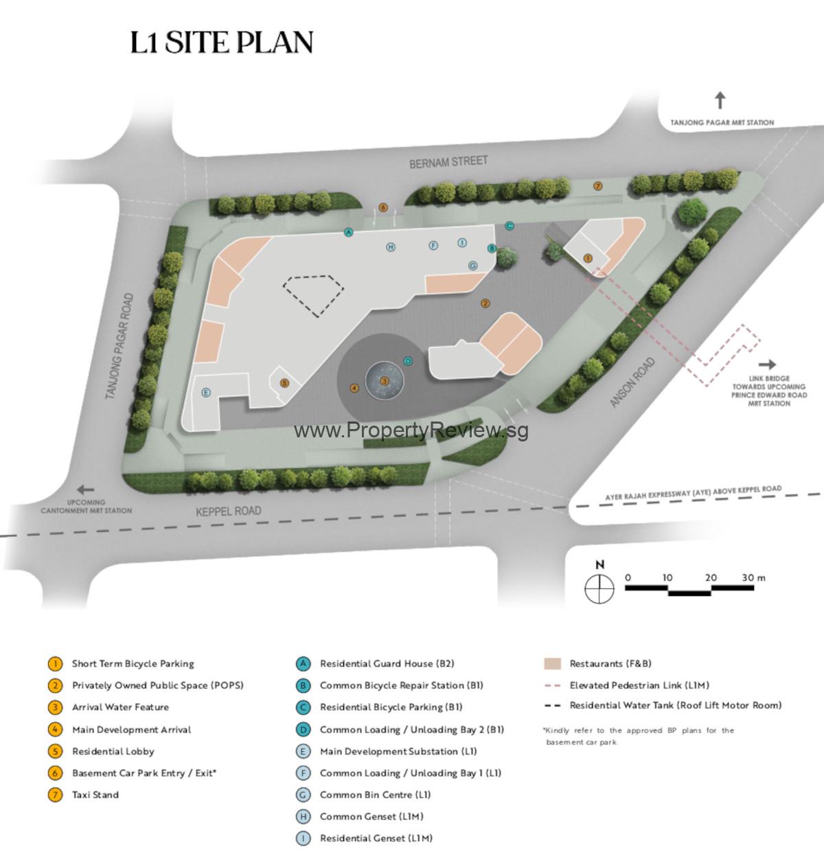 Newport Residences Sitemap