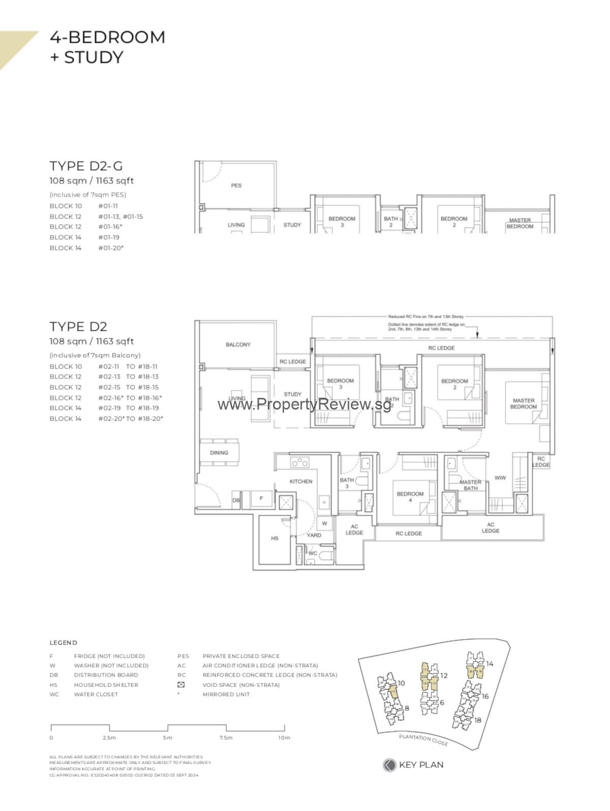 Novo Place 4 Bedrooms Floor Plan