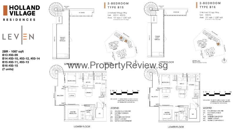 One Holland Village Residences Showflat Brochure Floor Plan