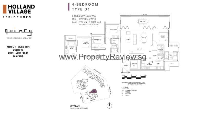 One Holland Village Residences Showflat Brochure Floor Plan