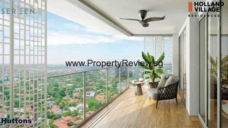 One Holland Village Residences Balcony