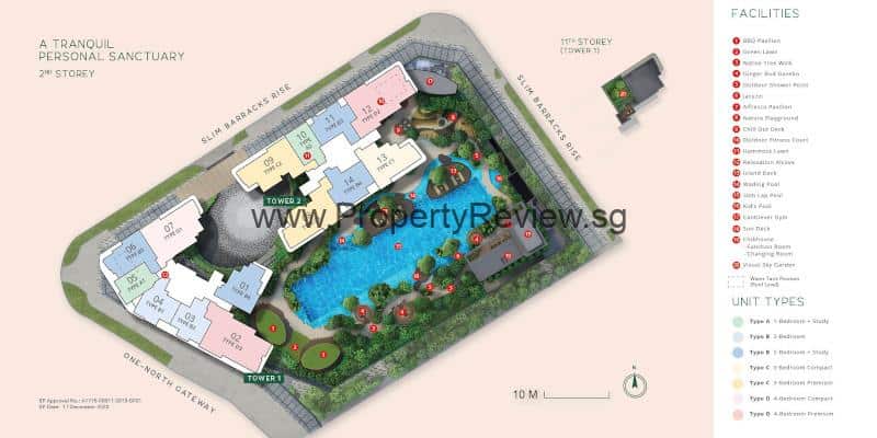 One North Eden 7 One North Eden Sitemap