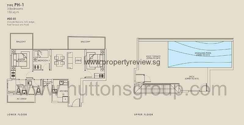 The Bently Residences 8 PH1 3 Bedrooms