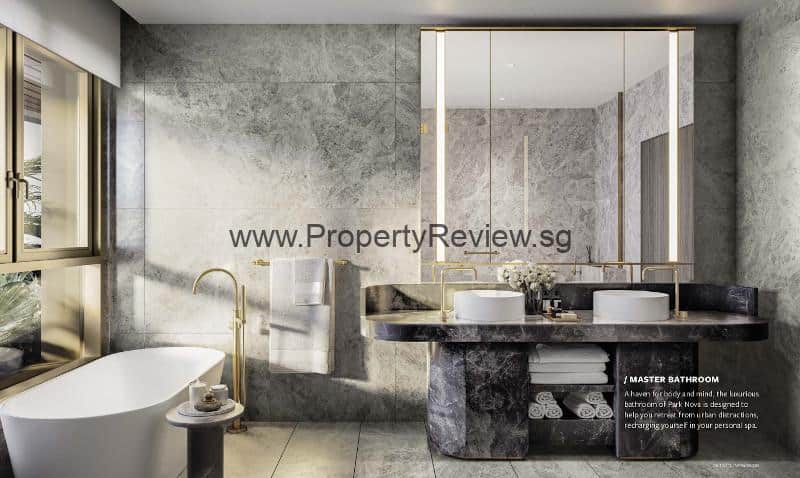 Park Nova Master Bathroom