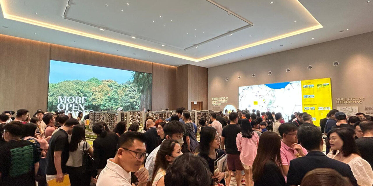 Parktown Residence preview sold 1041 units at average of $2,360psf