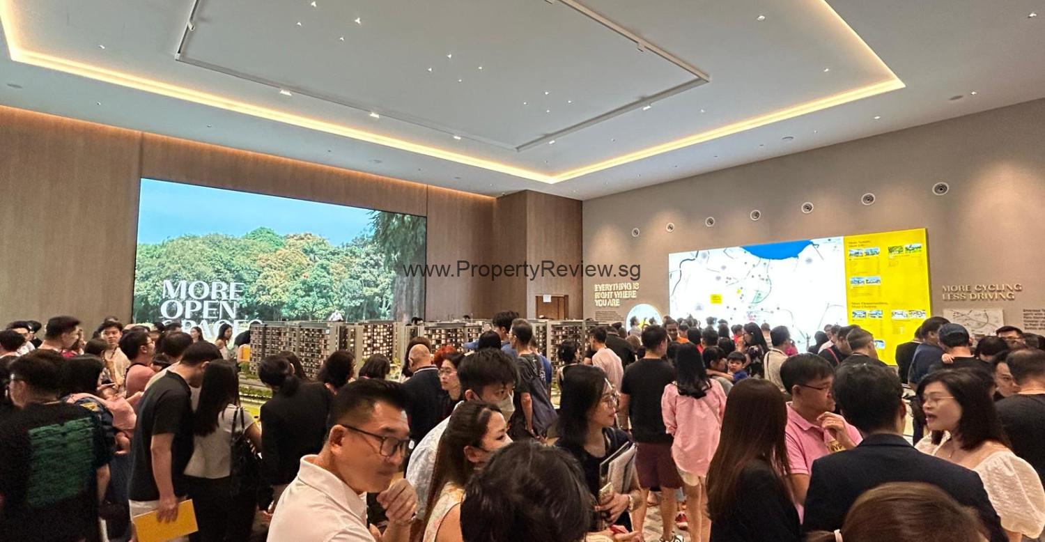 Parktown Residence preview sold 1041 units at average of $2,360psf 1 Parktown Residence Showflat