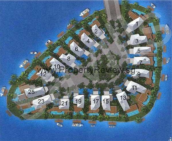 Pearl Island @ Sentosa Cove 3 Pearl Island Sitemap