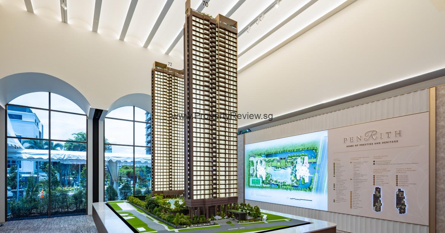Penrith Condo Preview to start from $2,437psf 1 Penrith Showflat