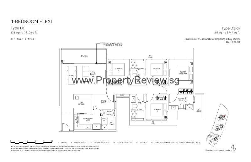 Piccadilly Grand 4 Bedroom Floor Plan