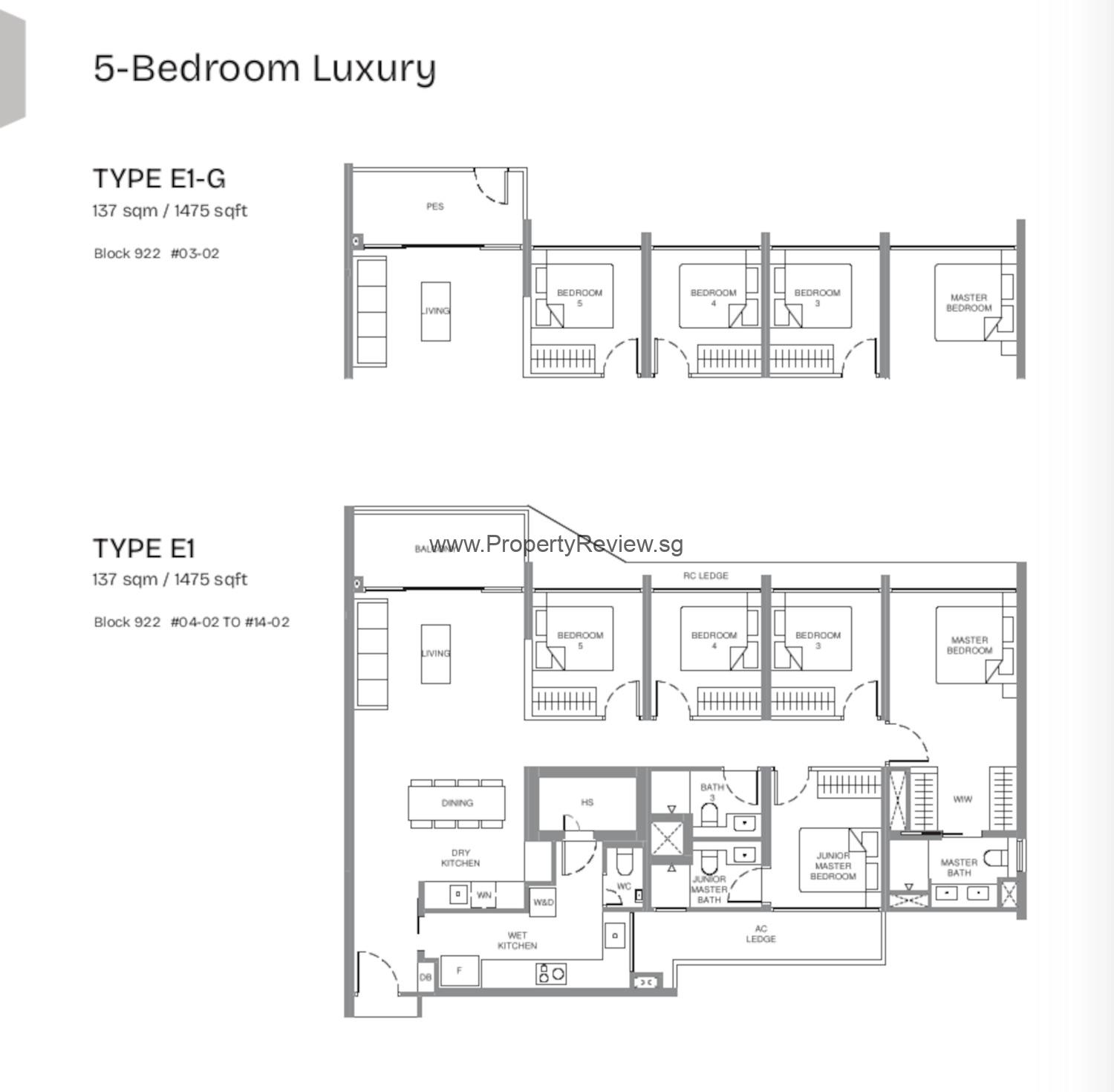 Pinery Residences 11 Pinery Residences 5 Bedrooms Floor Plan