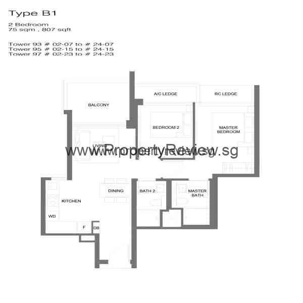 Principal Garden Condo Official | Showflat, Floor Plan