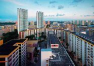 Housing development board flats in Singapore