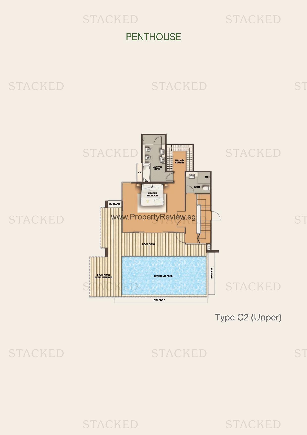 Residences At Emerald Hill floor plan 4