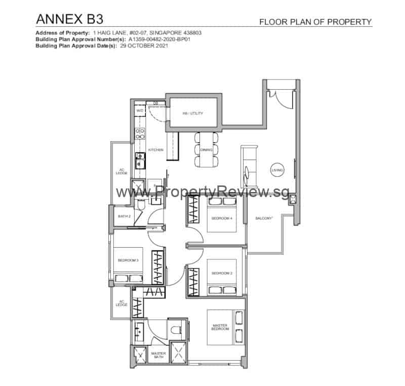 Royal Hallmark 8 Royal Hallmark 4 Bedrooms Floor Plan