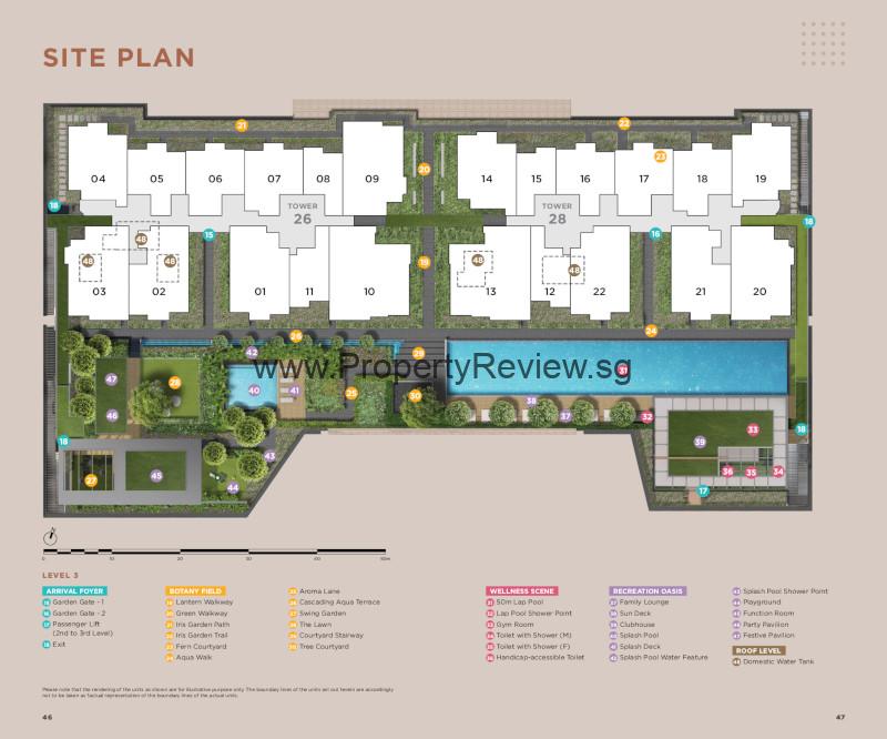 Sceneca Residence Sitemap 2