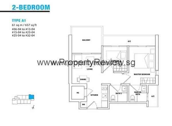 Spottiswoode 18 Pool 2 Bedrooms Floor Plan