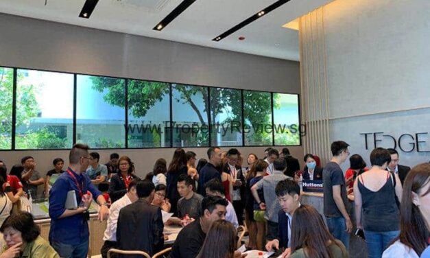 Tedge Showflat Preview attracts 600+ visitors over the weekend